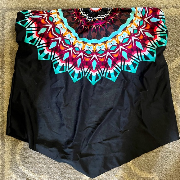 3/$12 Mossimo Aztec Print Tankini Top - Picture 1 of 3